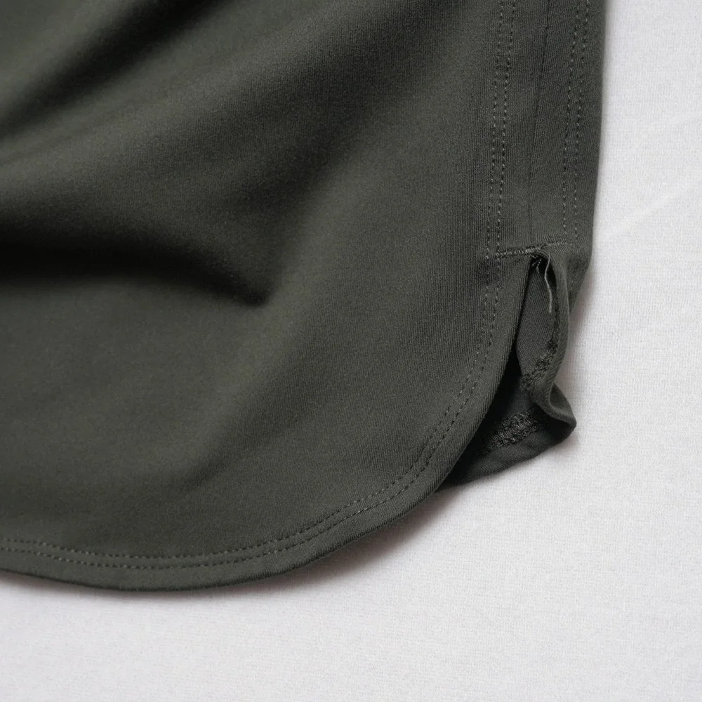 Jones & Co Jones New York Skort Women Small Dark Green Elastic Drawstring Pocket